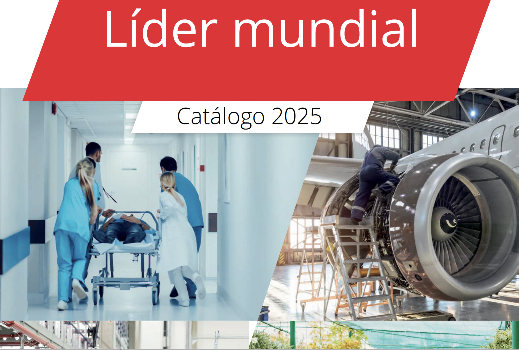 Industria utilizando ruedas industriales